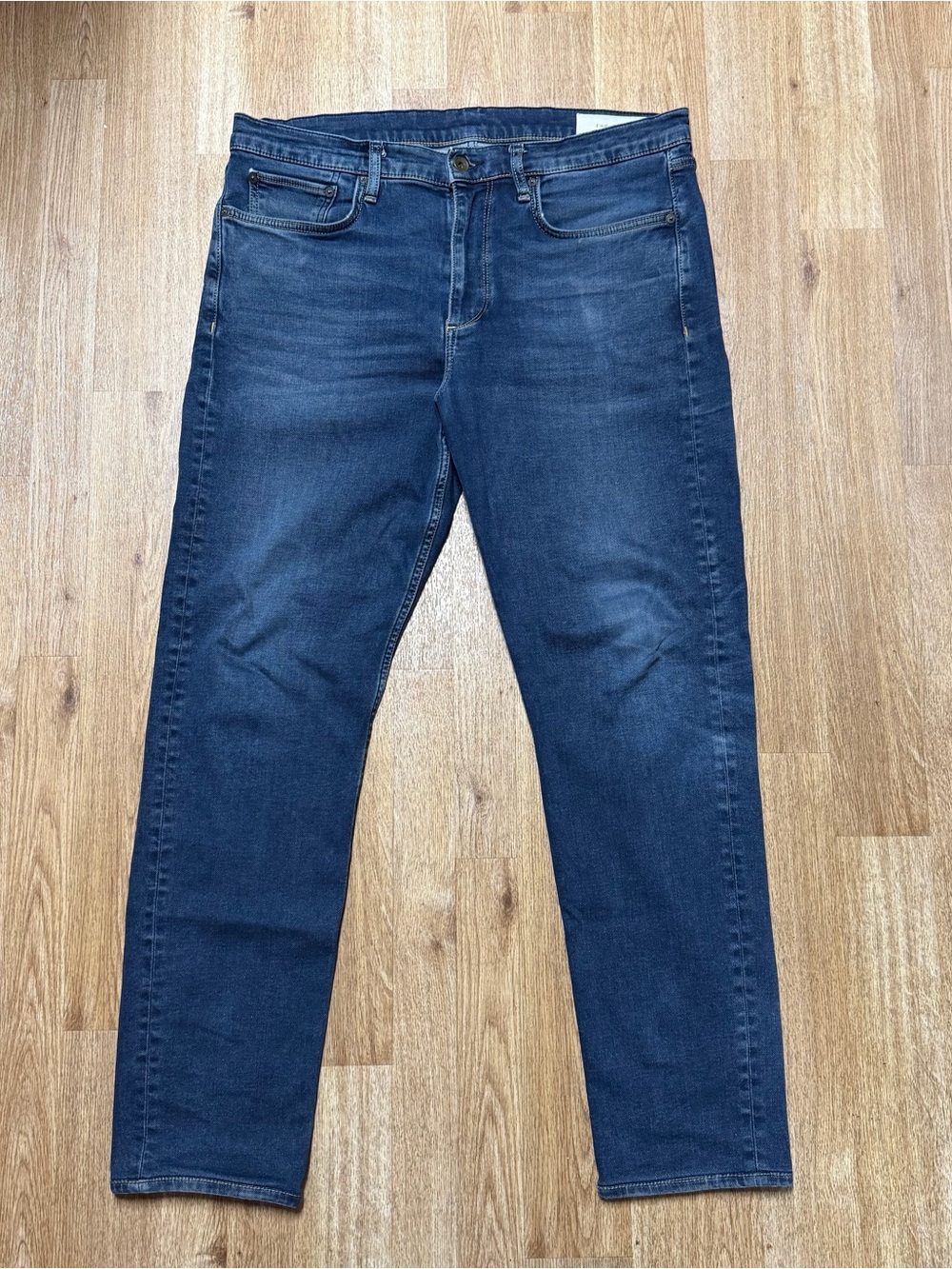 Rag & Bone Men’s Fit 2 Slim Creighton Jeans Size 34x32 Dark Indigo Wash Tapered